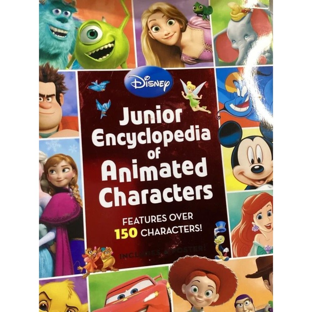 Junior Encyclopedia of Animated Characters Disney Hardback Book - Picture 2 of 11